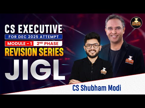 RTI ACT JIGL ONE SHOT | CS EXECUTIVE DEC 25 & JUN 26 | CS SHUBHAM MODI