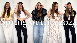 5 SPRING OUTFIT IDEAS 🌻 | Spring 2024 lookbook