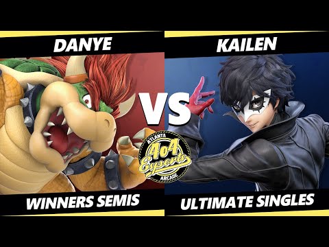 4o4 Smash Night 35 Winners Semis - Danye (Bowser) Vs. Kailen (Joker) SSBU Ultimate Tournament