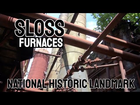 Sloss Furnaces National Historic Landmark 1882-1971 Birmingham Alabama