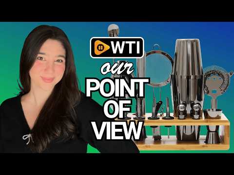 First Class 17 Piece Cocktail Shaker Mixology Bartender kit Set | Rust Leak Resistant | Bar Cart Accessories Stand Perfect for Home & Parties - WTI product video review