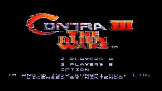 Super Nintendo - Contra 3 : The Alien Wars