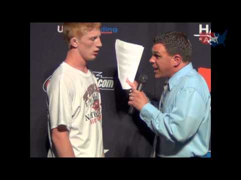 Cadet Freestyle 160 pound champion Bo Nickal of Texas