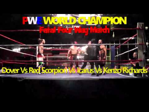 PWE LIVE 5 - Dover Vs Red Scorpion Vs Icarus Vs Kenzo Richards