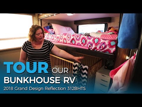 Tour Our Bunkhouse RV! 👀 Grand Design 312BHTS | RV Family of Five Video