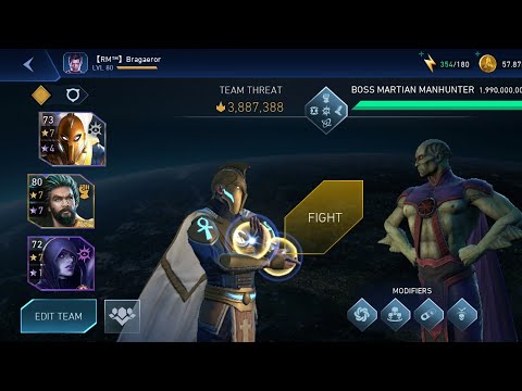 INJ2M - "H7" Ancient Judgement "AJ" - Boss Martian Manhunter 1shot.