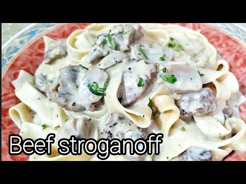 Easy Classic Beef Stroganoff Recipe – Best Ever! | Chef Faisal