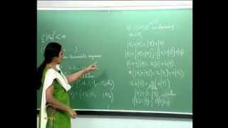 Mod-01 Lec-20 Infinite Dimensional Linear Vector Spaces