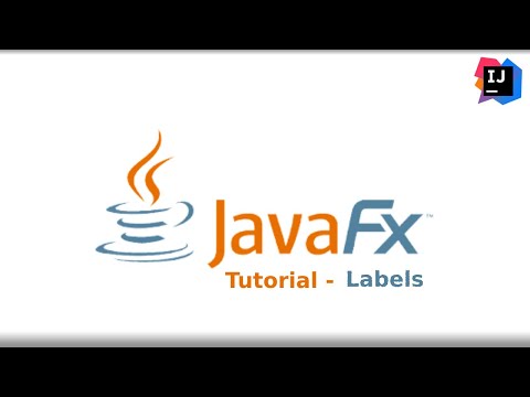 2 Minute JavaFX Label Tutorial