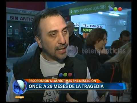 Tragedia de Once: a 29 meses, recuerdan a las víctimas - Telefe Noticias