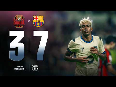 HIGHLIGHTS | FC SEOUL 3 vs 7 FC BARCELONA | ASIAN TOUR 2025 💙❤️