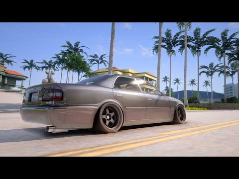 GTA Vice City Remastered 2022- Toyota Chaser Gameplay! 4k 60fps Next-Gen Ray Tracing Graphics
