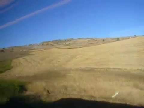 En route to Agrigento, Sicily.