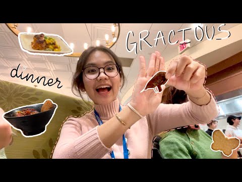 Meu primeiro jantar gracioso no MHC ♡ | Tôm hùm đất, cá nướng, sushi roll | Du học Mỹ