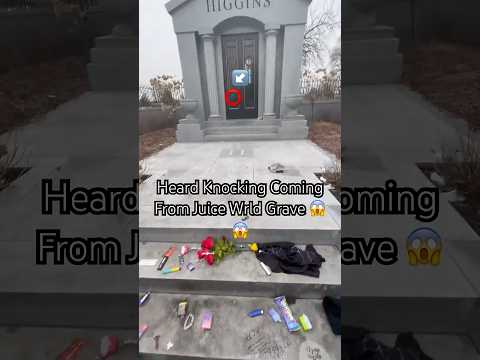 Knocking Coming From Juice Wrld Grave 😱#shorts #viral #juicewrld