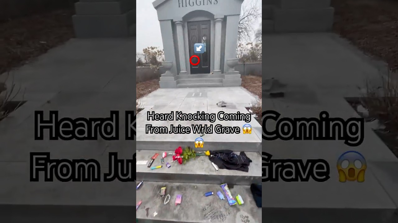 Knocking Coming From Juice Wrld Grave 😱#shorts #viral #juicewrld