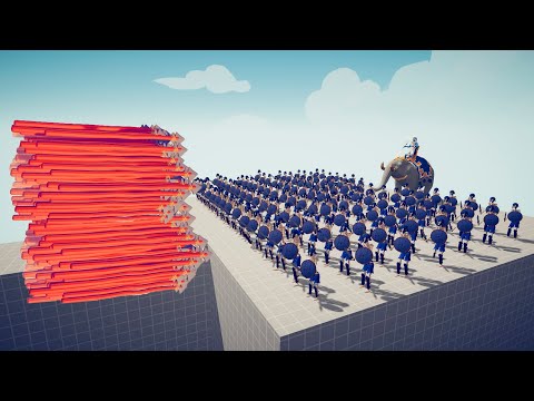 SKELETON ARMY + SACRED ELEPHANT vs EVERY GOD | Totally Accurate Battle Simulator - TABS