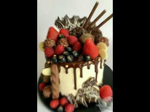 German chocolate WhatsApp status ladies customise decorating by Mr Sarfaraz Malaysia decoration