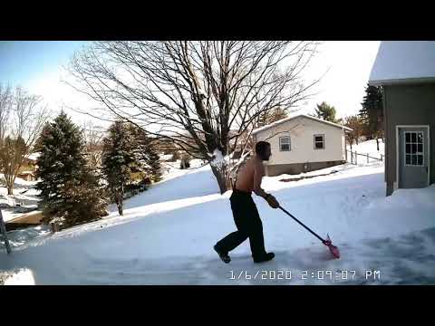2020.01.06 - Shoveling & Snowblowing - Visual ASMR - HD 60fps