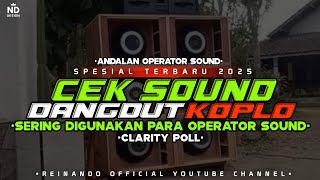 Download lagu CEK SOUND DANGDUT SERING DIGUNAKAN PARA OPERATOR SOUND TERBARU 2025 mp3 Download lagu CEK SOUND DANGDUT SERING DIGUNAKAN PARA OPERATOR SOUND TERBARU 2025 mp3