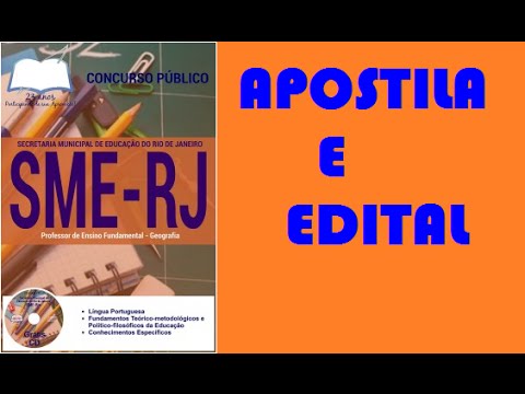 Apostila Professor de Geografia Concurso SME RIO 2016