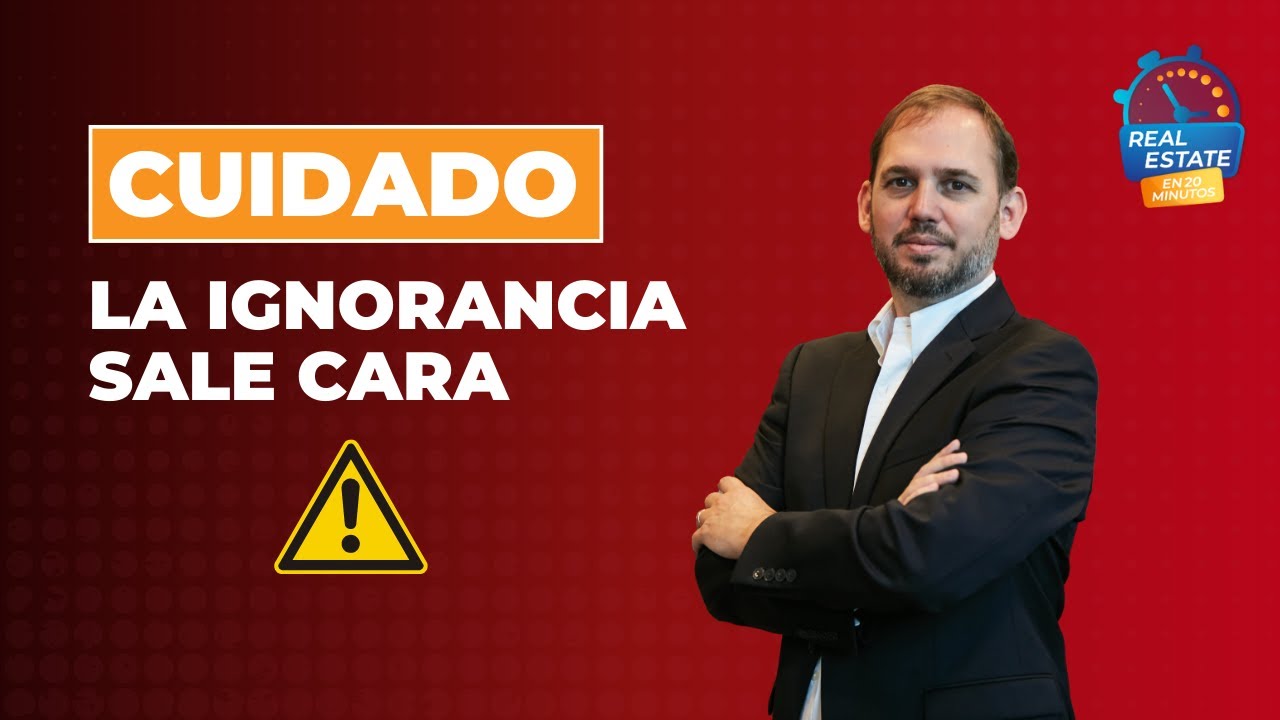 El costo de la ignorancia para agentes inmobiliarios