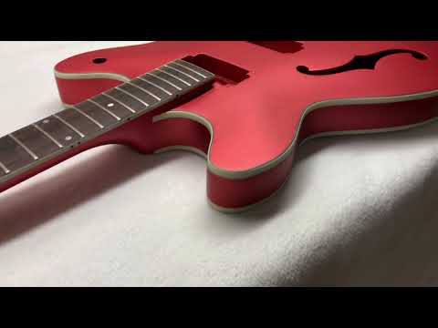 Guild Starfire vintage guitar restoration by Sims Custom Shop