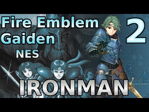 Fire Emblem Gaiden BLIND IRONMAN Lets Play - #2 - 49 Shades of Gray
