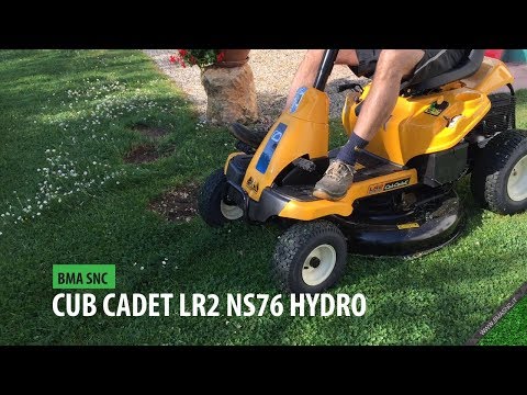 CUB CADET LR2 NS76 HYDRO - Trattorino minirider idrostatico raccolta/mulching