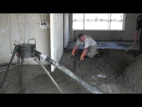 Bremat fully automated floor screed installations - Introduction