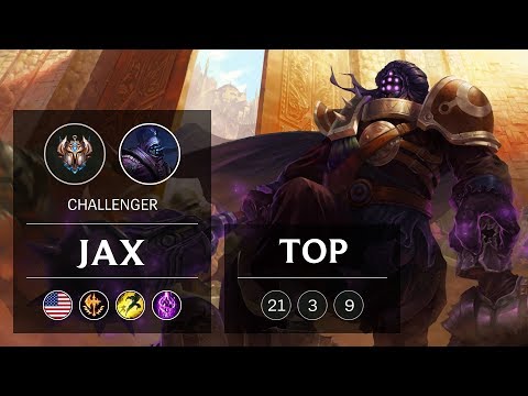 Jax Top vs Darius - NA Challenger Patch 9.1