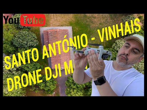VINHAIS PORTUGAL | CAPELA SANTO ANTÓNIO | VINHAIS BY DRONE | DRONE DJI MINI 2