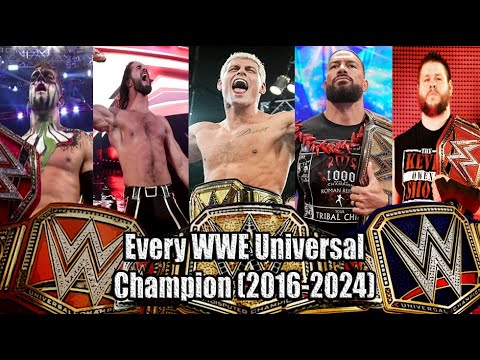 Every WWE Universal Champion (2016-2024)
