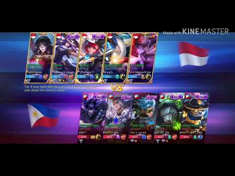 Indonesia #8 Fanny Vs. Philippines (National Arena Contest) Aug 10, 2019