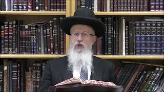 הגאון הרב אברהם יוסף שליט"א מתי הזמן לקיים את תמחה את זכר עמלק (הערוץ של הרב אברהם יוסף) - התמונה מוצגת ישירות מתוך אתר האינטרנט יוטיוב. זכויות היוצרים בתמונה שייכות ליוצרה. קישור קרדיט למקור התוכן נמצא בתוך דף הסרטון