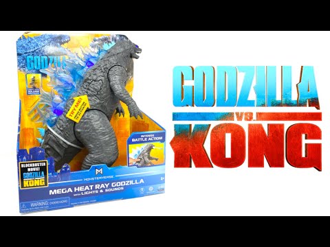 Godzilla Vs Kong 2021 Electronic MEGA HEAT RAY GODZILLA With Lights & Sounds Review