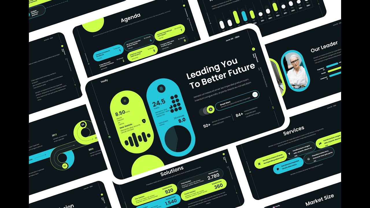 Investment Deck Powerpoint Template