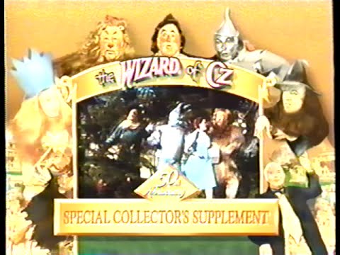 The Wizard of Oz - 50th Anniversary Original Trailer (1939) (VHS Capture)