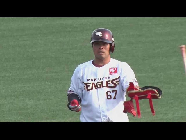 【ファーム】イーグルス・内田靖人 同点のタイムリー2ベースヒット‼ 2022年4月21日  東北楽天ゴールデンイーグルス 対 東京ヤクルトスワローズ