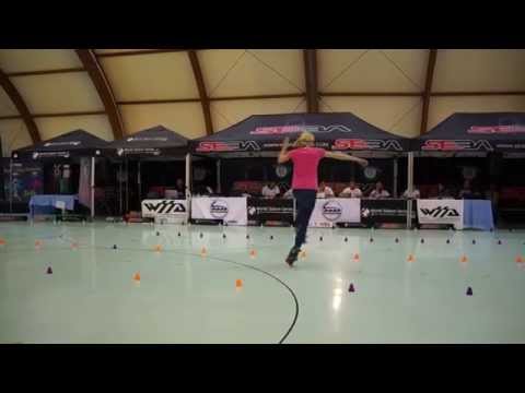 EFSC 2015, classic slalom women Hartmanis Klaudia, 5 place