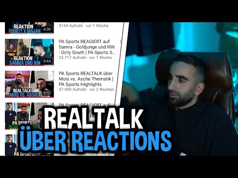 Rapper MELDEN sich bei PA Sports 😱 Realtalk über Reactions & Realness | PA Sports Stream Highlights