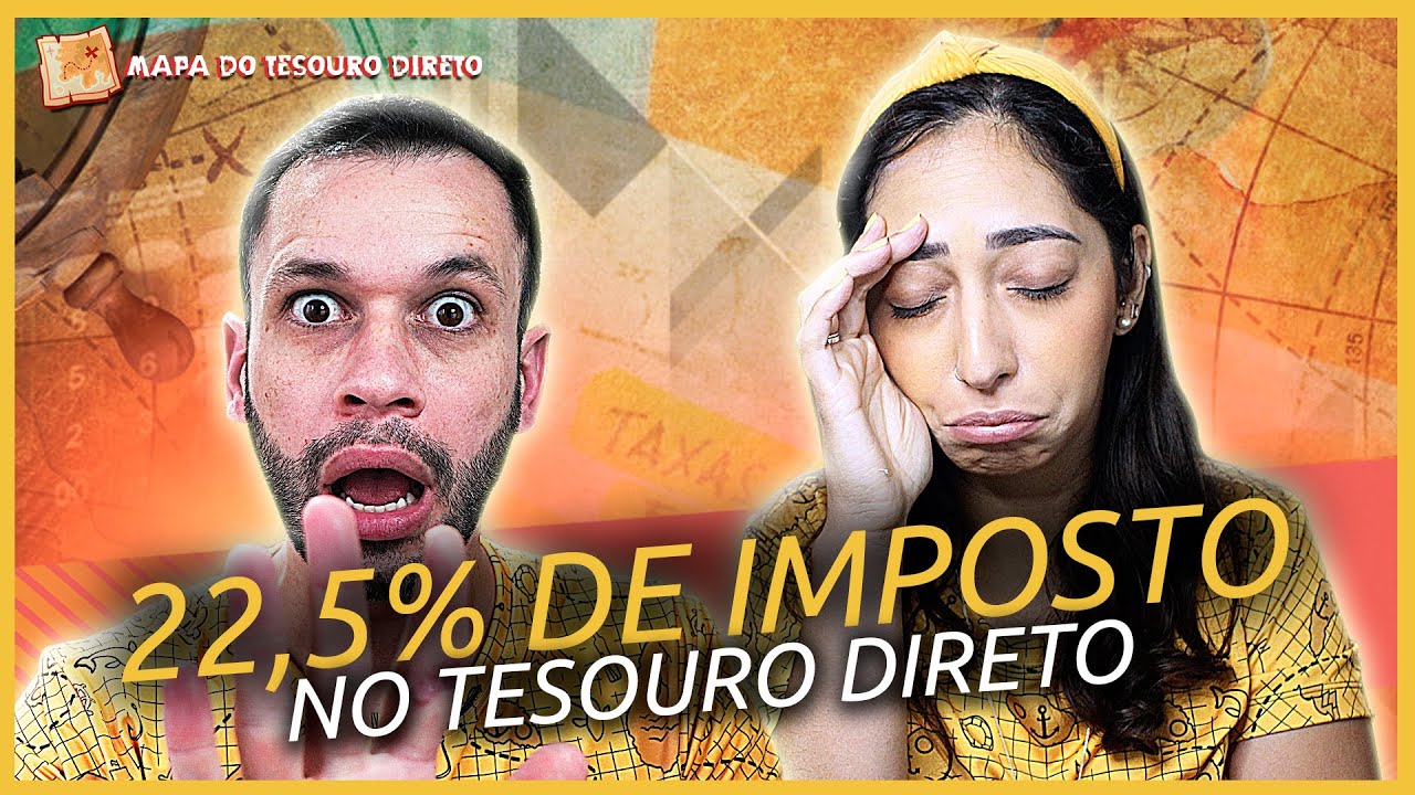 Quais são as TAXAS e IMPOSTOS pra INVESTIR no TESOURO DIRETO? [🏴‍☠️Mapa do Tesouro Direto💰]