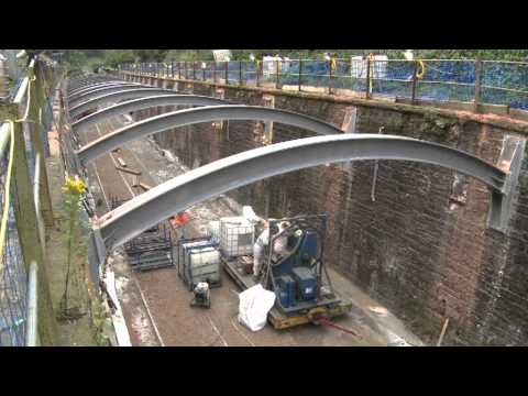 Stobart Rail - Chorley Flying Arches - Time Lapse