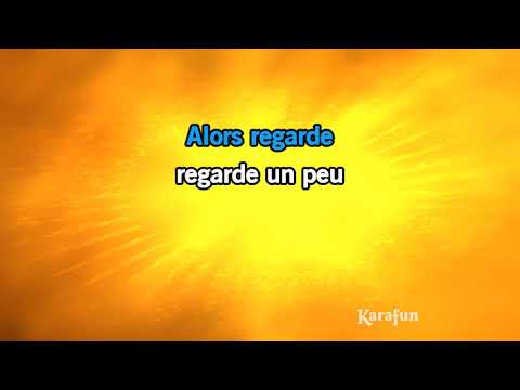 Karaoké Alors, regarde - Patrick Bruel *