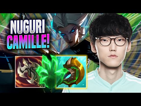NUGURI CHILLING WITH CAMILLE! - DK Nuguri Plays Camille TOP vs Gwen! | Season 2022