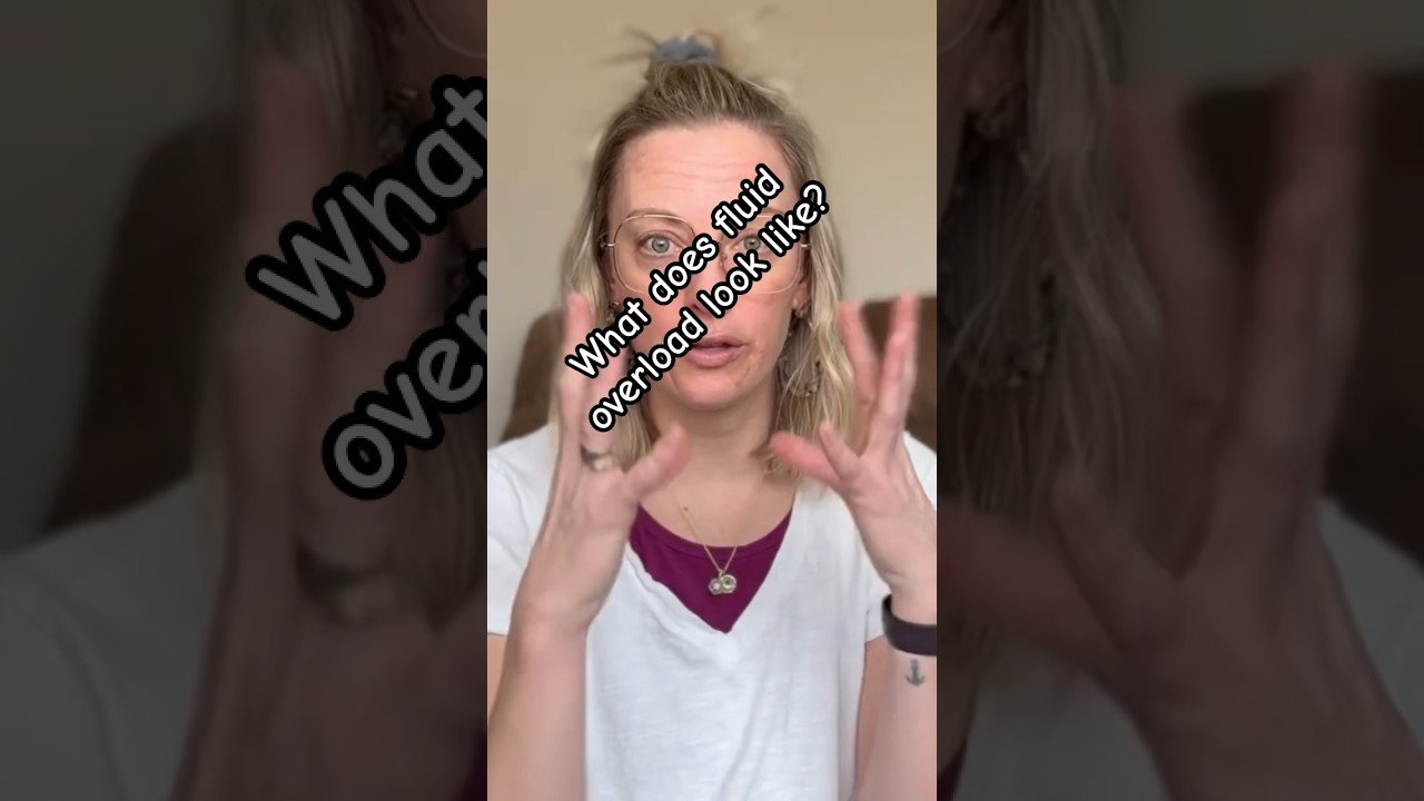 ESRD & Fluid Overload 👀 💦 #nurse