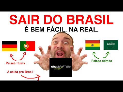 LEAVING BRAZIL is really easy, actually
