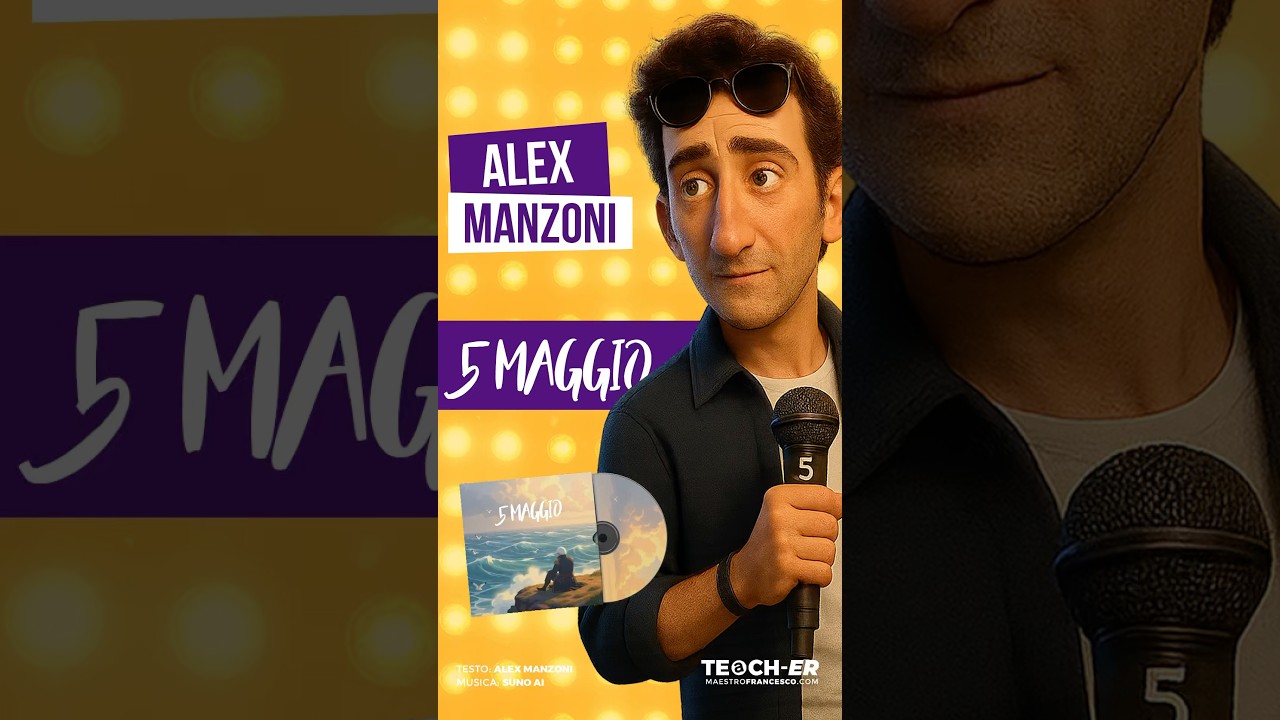 Il 5 Maggio di #manzoni diventa una canzone. #shortvideo #viral #scuola #didattica