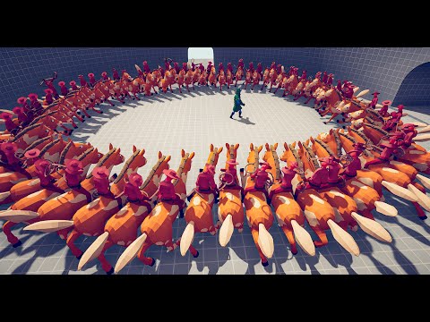 100x Lasso vs BOSS UNITS  - Totally Accurate Battle Simulator | TABS