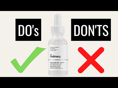 How To Use The Ordinary Niacinamide 10% + Zinc 1%